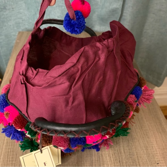 NWT FIGUE Frida Mini Tuk Tuk Tote bag Multicolor OS - Picture 8 of 13